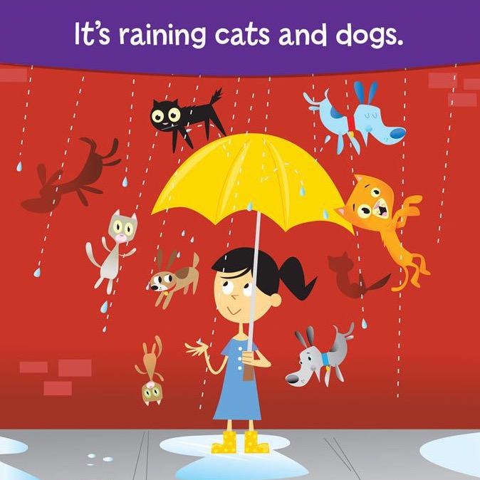 Raining meaning. Raining Cats and Dogs идиома. Idiom of the week. Raining very hard. Cute raining Cats and Dogs.